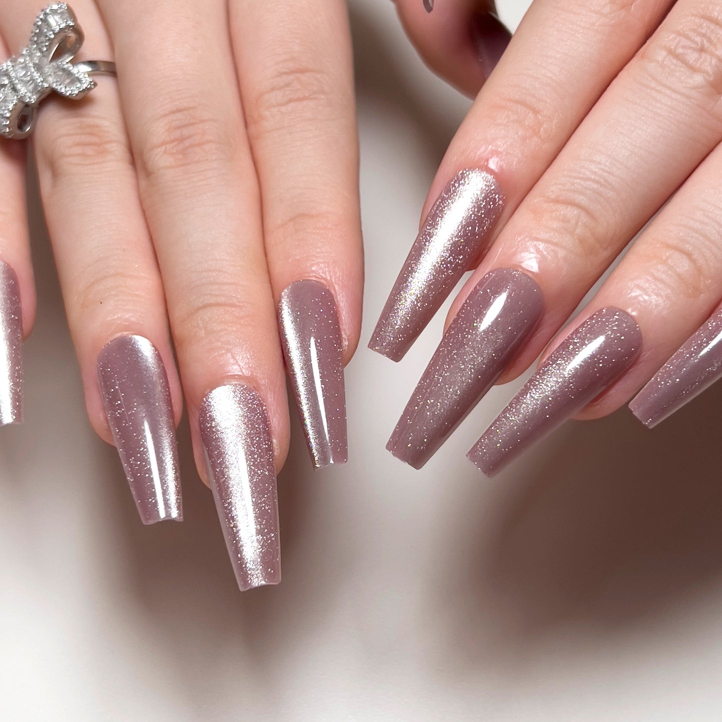 Pure handcrafted nail art, high-end feel, wearable nails, detachable false nails, high-quality waterproof, popular nude nail stickers
