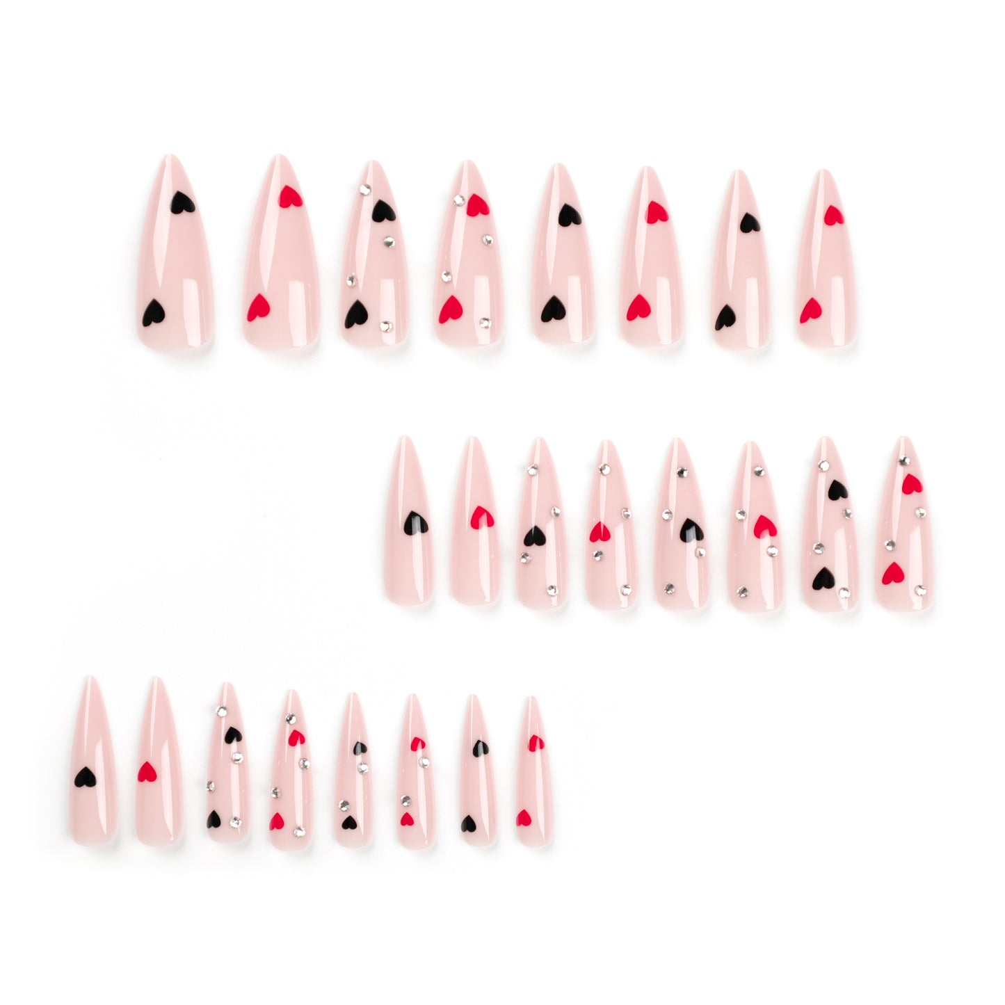 European and American fake nails, special nail pieces for wearing nails, French nail art tips, nail patches and finished nail pieces