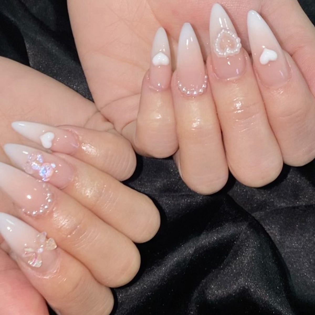 European and American fake nails, special nail pieces for wearing nails, French nail art tips, nail patches and finished nail pieces