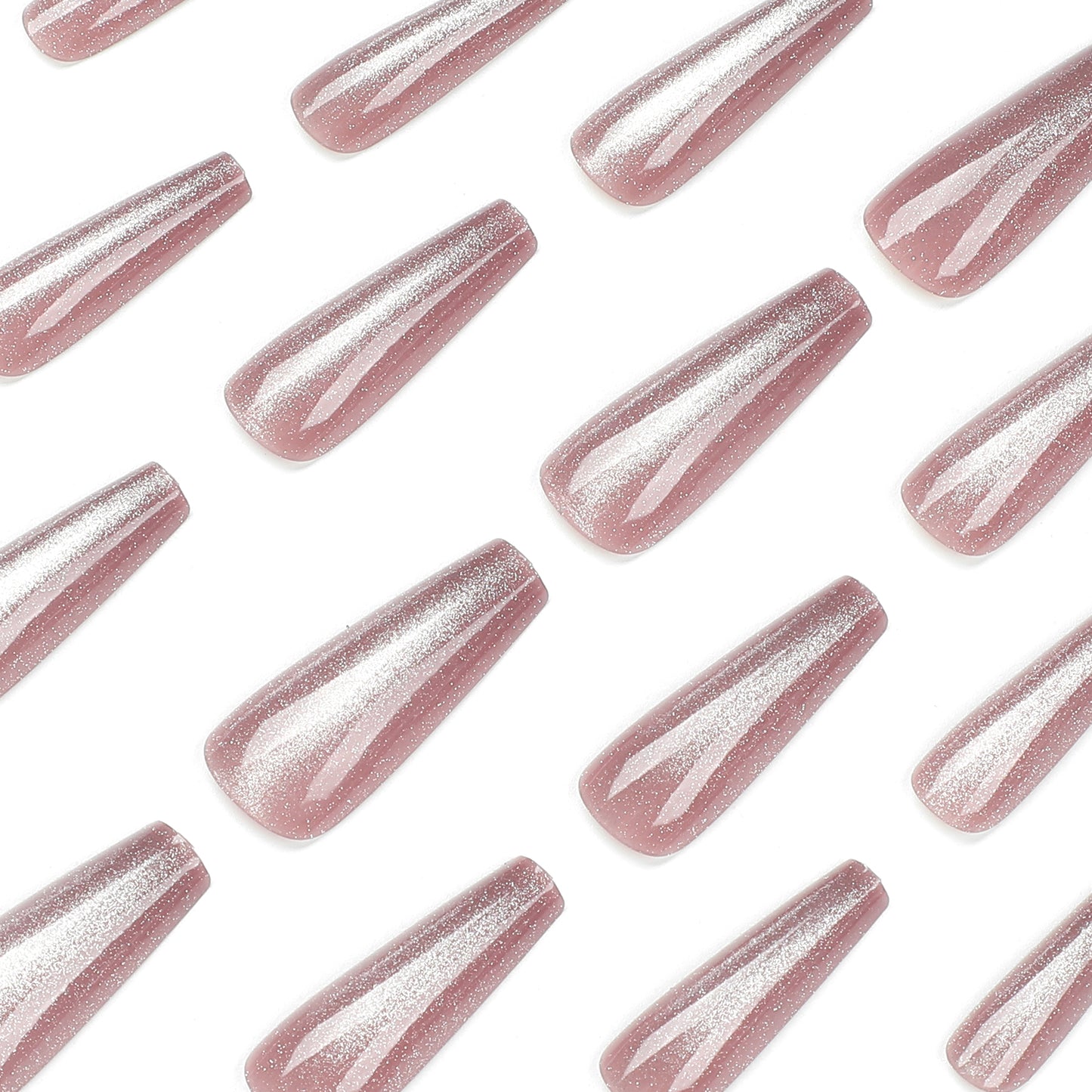 Pure handcrafted nail art, high-end feel, wearable nails, detachable false nails, high-quality waterproof, popular nude nail stickers