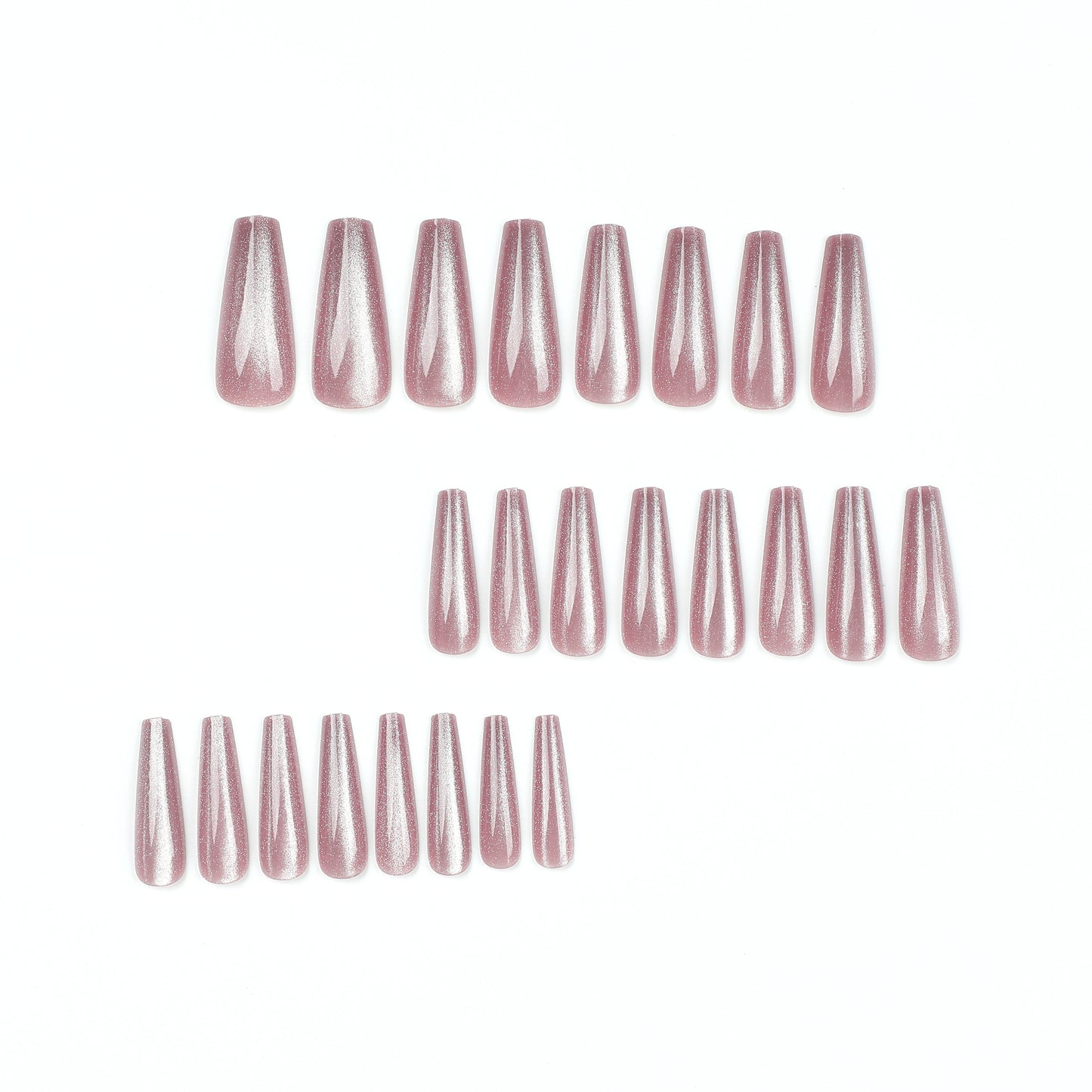 Pure handcrafted nail art, high-end feel, wearable nails, detachable false nails, high-quality waterproof, popular nude nail stickers