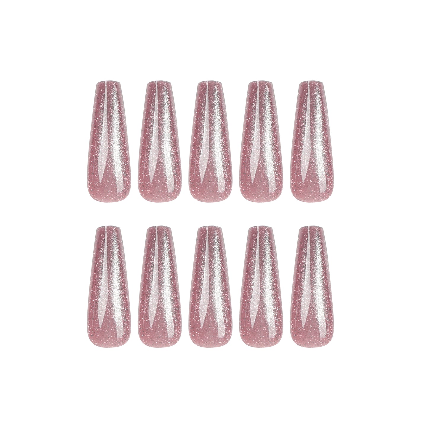 Pure handcrafted nail art, high-end feel, wearable nails, detachable false nails, high-quality waterproof, popular nude nail stickers